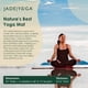 thumbnail image 4 of Esterilla de yoga JadeYoga Harmony, goma antideslizante, gruesa y duradera, 74 pulgadas, 4 of 9