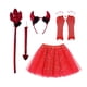 thumbnail image 1 of Set Adulto Halloween Disfraz Tutu + Guantes + Cintillo Diablo, 1 of 6