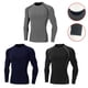 thumbnail image 3 of Camiseta Hombre Primera Capa Elasticada Manga Larga Deportiva 305, 3 of 3