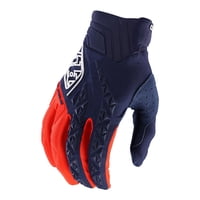 Guantes Troy Lee Designs Se Pro Azul Marino Naranja Talle Pequeño