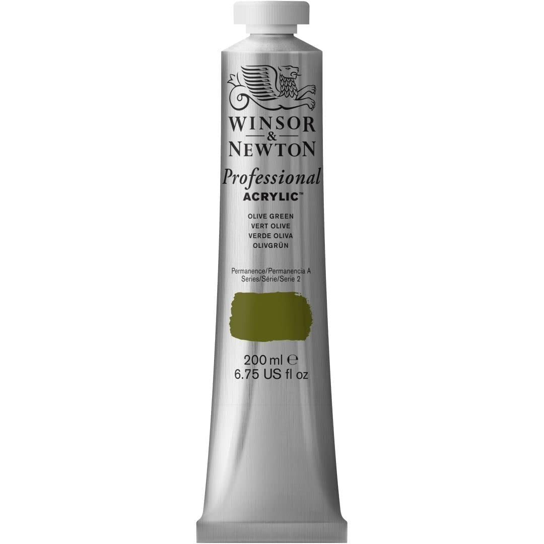 Pintura Acrílica Winsor & Newton Professional 200 Ml Verde Oliva