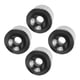 thumbnail image 3 of Juego De Ruedas De 4 Piezas Longboard 70x51mm Patineta PU Roller 78A Rueda Negro, 3 of 5