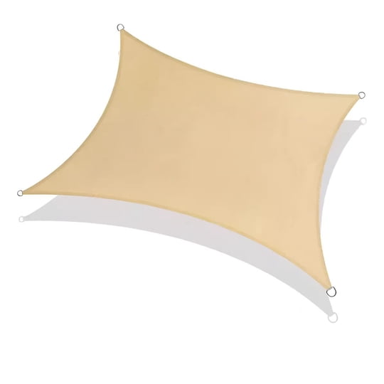 Genérico - Toldo Vela Rectangular Toldo Vela Sombreadora Toldo 3x4mts