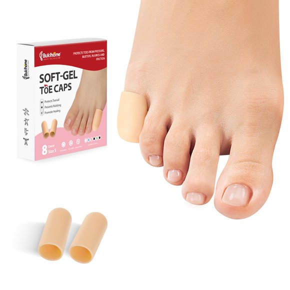 Protectores de dedos Bukihome 8 pzas gel para dedo meñique - talla pequeña