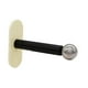 thumbnail image 1 of Percha Apiladora Trapo Percha Para Ropa Estante De Almacenamiento Para Guardarropa Balcón Dormitorio Bola Plateada, 1 of 2