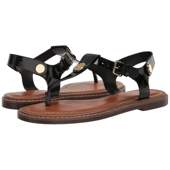 Sandalias Tommy Hilfiger Bennia para mujer, color negro, talla 42