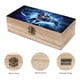 thumbnail image 3 of Venom Caja Organizadora de Madera Rústica - Caja Decorativa Multifuncional para Escritorio, Hogar, Oficina, Joyas y Manualidades, 3 of 6