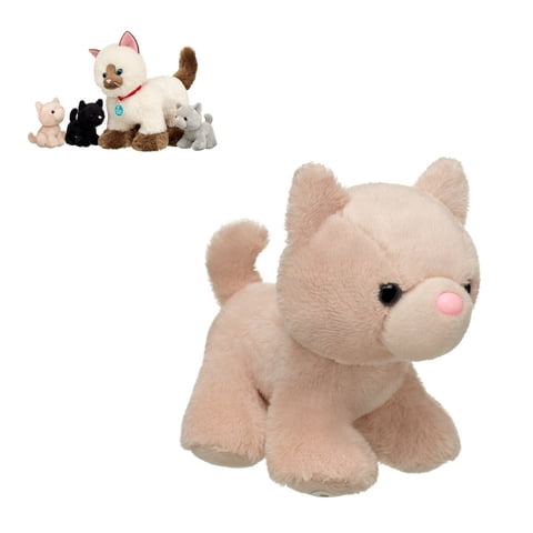 Peluche Mini Build A Bear Gato Crema Coleccionable