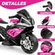 thumbnail image 5 of Moto Niños Electrica 3 Ruedas Hp4 Luces Y Sonido Rosada, 5 of 5