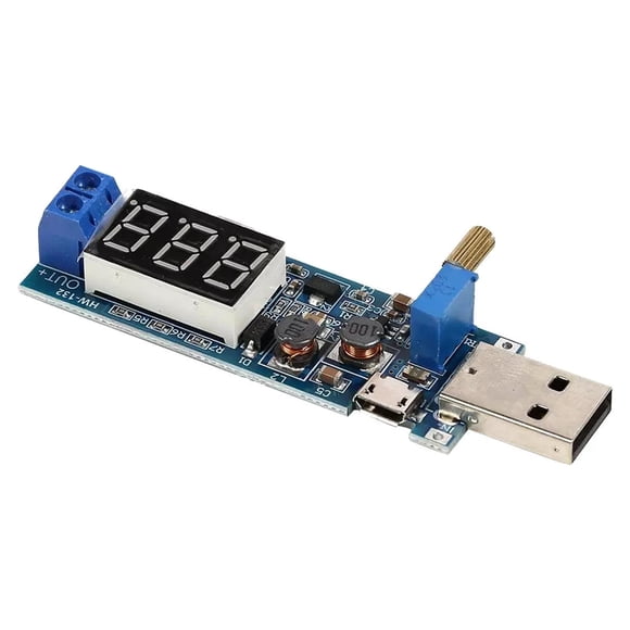USB Step UP/Down 5V A 1.2V-24V Módulo De Fuente De Alimentación Buck Boost