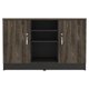 thumbnail image 5 of Gabinete 2 Puertas Home Office Negro - Coñac, 5 of 14