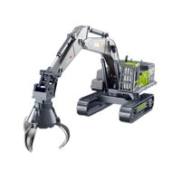 Magideal - Juguete De Ingeniería, Construcción De Automóviles, Juguete De Construcción De Aleación, Vehículos De Construcción Pequeños Para Niños De Máquina De Agarre De Bolas Sobre Orugas