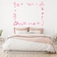 thumbnail image 3 of Decomural Rose Petal Frame Pink Flowers WS-46445, 3 of 3