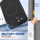 thumbnail image 2 of Funda Magnética de Silicona Negra Miracase para iPhone 14, 2 of 8