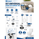 thumbnail image 5 of Kit Estanque Wc Fitting Universal Descarga Y Fijaciones Fose, 5 of 5
