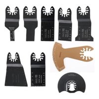 Genérica - Kit De Hojas De Sierra Oscilante Universal 9 Piezas