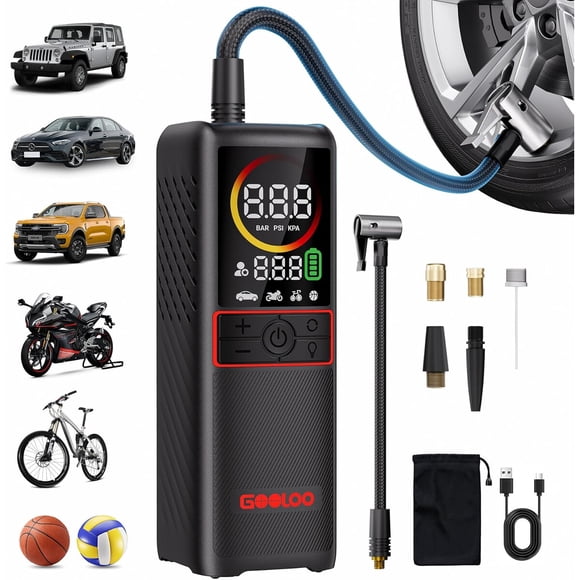 Inflador Gt160 Portátil 160 Psi 35 L min