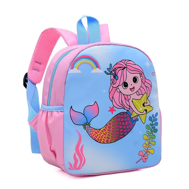 Cartoon Cute Animals 1-6 Years Old Boys and Girls Backpack Kindergarten Daycare School Bag Mochilas Para Niños Escolar