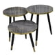thumbnail image 2 of Set Mesas de Centro Luxury Black & Gold 3 Piezas, 2 of 5