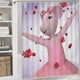 thumbnail image 5 of Juego de Cortina de Ducha Desmarcar Angelina Ballerina 4 Piezas, 5 of 6
