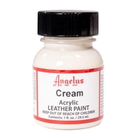 Pintura Para Cuero Angelus Crema Acrílica 30 Ml