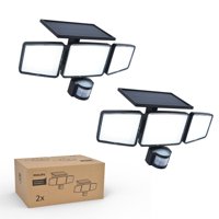 Luz Solar De Seguridad Philips 302 Led 1200 Lm Con Sensor Pir