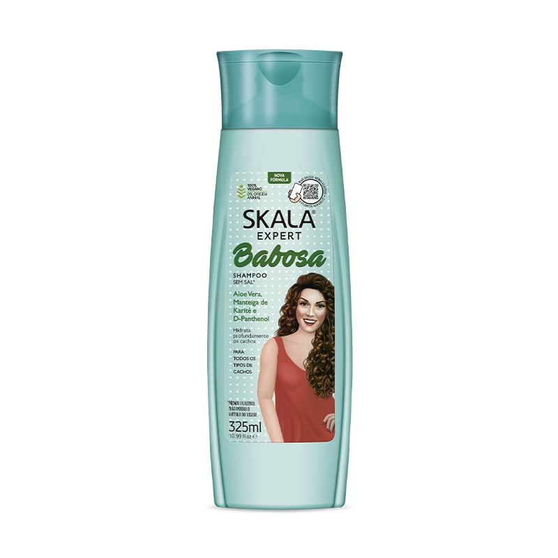 Shampoo Aloe Vera Para Rizos Sin Sal 325 Ml