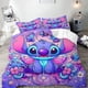 thumbnail image 1 of Stitch Bedding Sets Comforter Bed Cover Duvet Cover Pillow Case 2-3 Pieces Sets Kids Adult Size Gift for Boys and Girls, 1 of 5