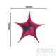 thumbnail image 3 of Estrella De Genero De Metal Roja 65cm, 3 of 3