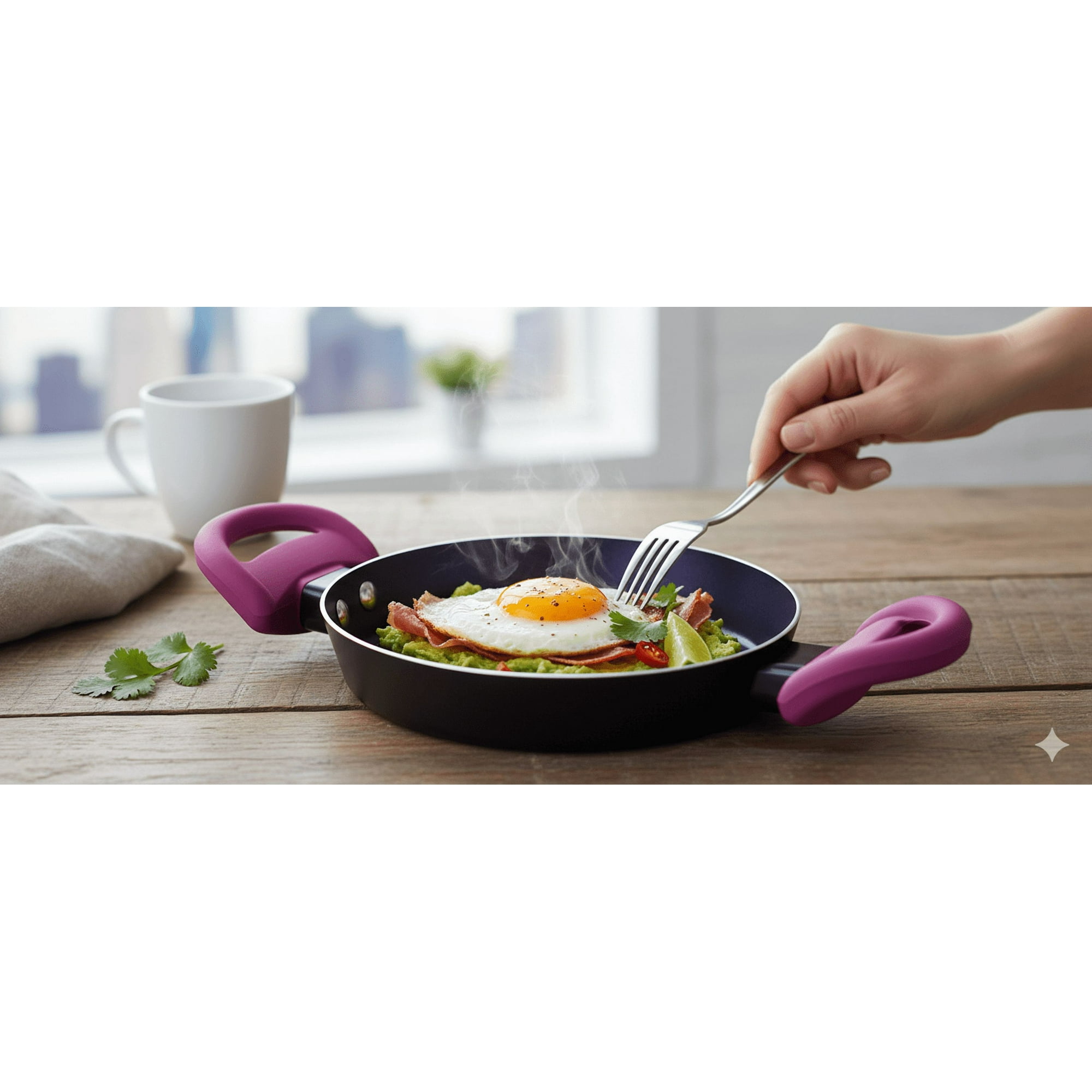 Paila Antiadherente De Aluminio Cherry Marca Vitta 16cm