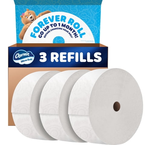 Papel Higiénico Charmin Ultra Suave 3 Rollos Forever 2 Capas