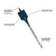 thumbnail image 3 of Brocas Spade Bits Bosch DLSB1011 Daredevil de longitud extendida, 5 unidades, 3 of 3