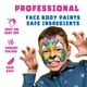 thumbnail image 2 of Kit De Pintura Facial Professional Con Plantilla Para Niños Y Adultos, 2 of 6