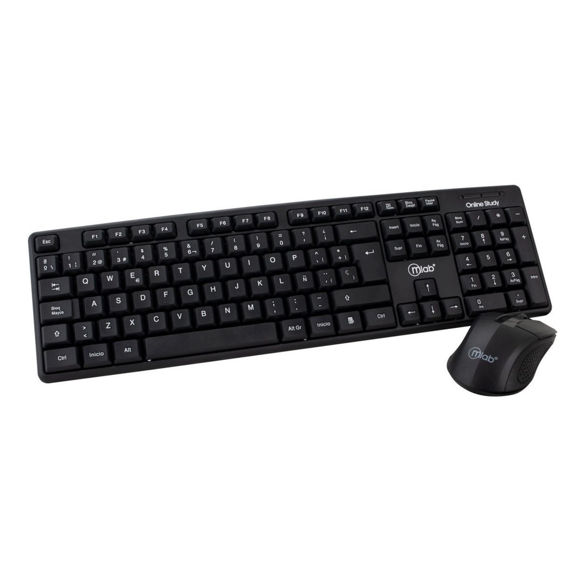 Microlab - Kit Teclado Y Mouse Mlab Online Study Home Office