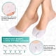 thumbnail image 4 of Protectores de dedos de gel con almohadillas metatarsianas, punteras y fundas para dedos para mujer, almohadilla para callos en la planta del pie, almohadillas para callos y ampollas, 1 par de protect, 4 of 7