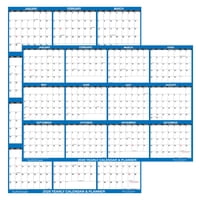 Swiftmaps - Calendario De Pared Swiftglimpse 2026, 24 X 36 Cm, Borrable, Laminado