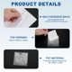 thumbnail image 3 of Uxcell Bolsillos para Tarjetas Autoadhesivos Transparentes Portaetiquetas de Bolsillo Autoadhesivo Fundas de Plástico para Tarjetas con Apertura Superior 2"x2", 3 of 7