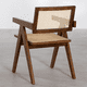 thumbnail image 5 of Silla de Comedor Chandigarh Madera y Ratán Natural Marrón, 5 of 8
