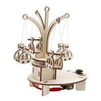 Bothyi - Silla Giratoria De Madera Hands On Ability Diy Puzzle Para Adolescentes Regalo Creativo