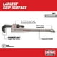 thumbnail image 2 of Llave Stillson Aluminio 24 Milwaukee, 2 of 3