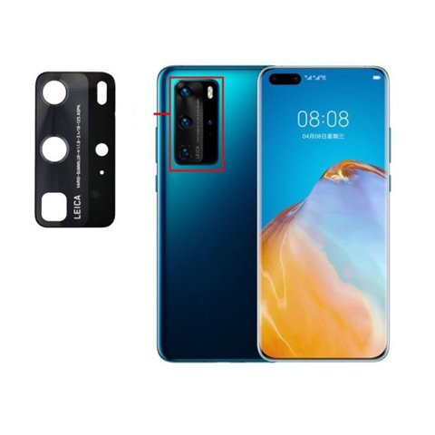 Eon - Vidrio De Camara Trasera Para Huawei P40 Pro