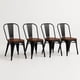 thumbnail image 1 of Pack 4 Sillas Tolix De Madera Comedor, 1 of 4