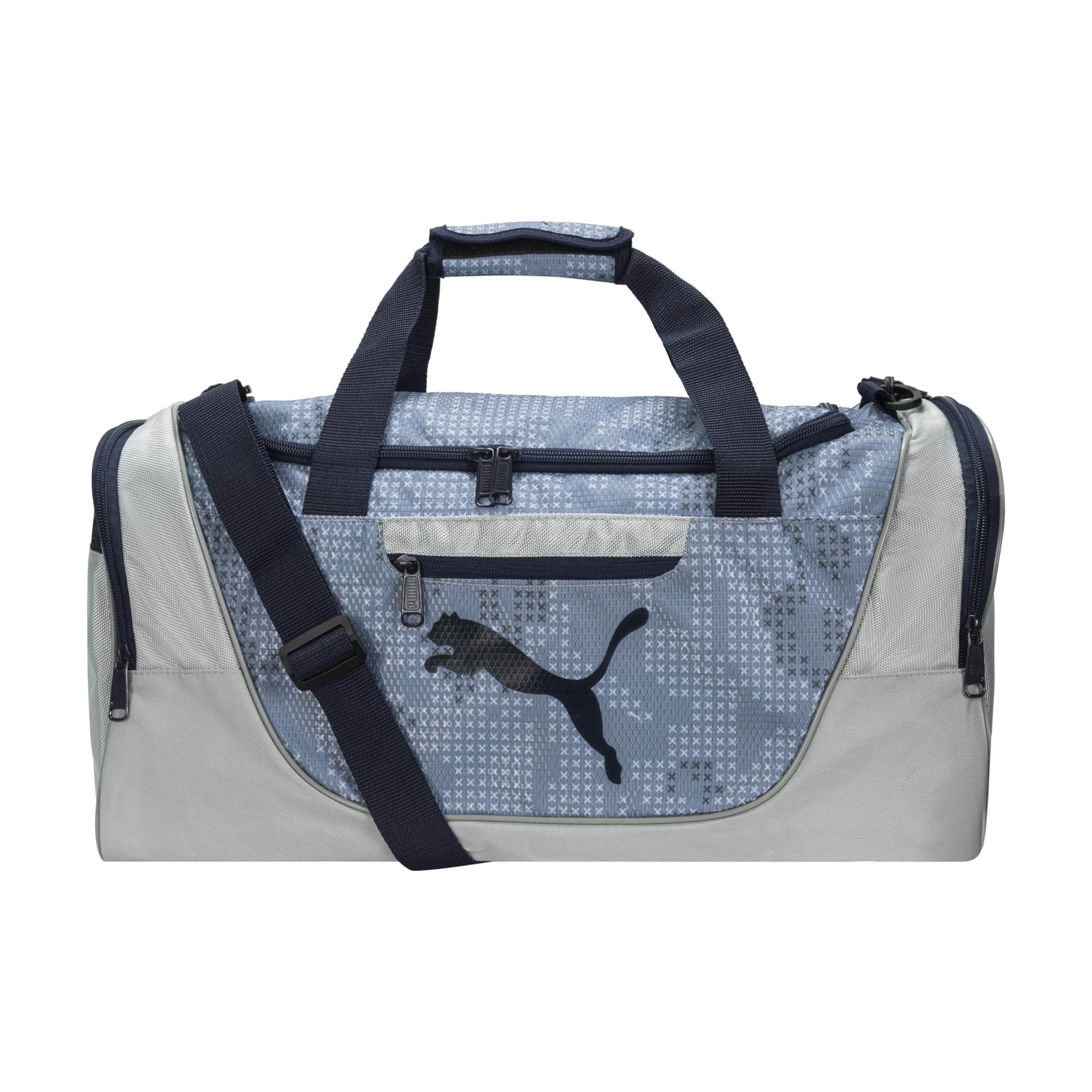 Bolsa De Lona Puma Evercat Contender Gris Con Compartimento Para Zapatos