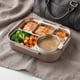 thumbnail image 2 of REGALWOVEN Caja Bento para Adultos, Contenedor de Preparación de Comidas a Prueba de Fugas de 5 Compartimentos con Tazón de Sopa para Trabajo y Viajes, Color Marrón Café, 2 of 6