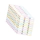 thumbnail image 4 of 10pcs Clasificación Nombre de calcomanía Designaciones de índice práctico Multi -Color -note -Nombre de agua Pegatizas de nombres para vacaciones de g, 4 of 5