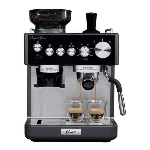 Cafetera Perfect Brew Oster para espresso BVSTEM7301 Gris