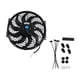 thumbnail image 1 of Ventilador De Radiador De Refrigeración, Pieza De Hoja Curva, Accesorios Universales, Ventilador De Rendimiento De 9 Pulgadas, 12V80W, 1 of 2