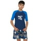 thumbnail image 1 of Traje De Baño Niño Teen Polera Manga Corta Navy Corona, 1 of 5