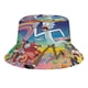 thumbnail image 1 of Rick Morty Sombrero bucket para adultos, gorra de protección solar, sombrero de pescador plegable para viajes al aire libre, pesca y actividades de verano, 1 of 6