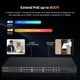 thumbnail image 4 of Conmutador PoE Real HD de 24 puertos Full Gigabit con 2 enlaces ascendentes y 2 SFP, 4 of 7